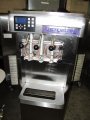 Front View Stoelting Twin Twist Gravity Forzen Yogurt Machine Note: Handles are ADA Compliant