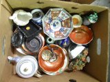 Boxed Lot Oriental Porcelain & China