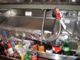 Ice Bins and Bar Sinks, Soda Guns -Liquor Not For Sale