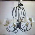 iron chandelier