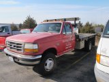 1995 Ford F450 4x2 Flatbed 12 foot bed, Picture 3