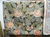 Vintage Floral Hooked Rug