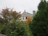 balcony and front turret