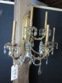 gold wall sconce