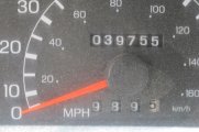 2000 Ford F750 Dump Truck ODO