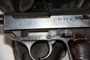 Mauser P-38 with markings, clip and holster
