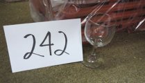 Large Qty Wine Glasses and Glassware