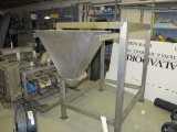 Frame for mounting scale with Chute
