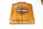 Harley-Davidson Dartboard Cabinet