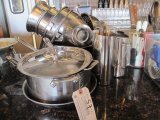 Pots, Pans, Kitchen Accessories