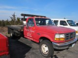 1995 Ford F450 4x2 Flatbed 12 foot Bed, Picture 2