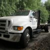 2004 Ford F650 Flat Bed Truck low miles